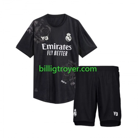 Billige Fotballdrakter Real Madrid Y3 Keeper Barn Fjerdedraktsett 2023/24 Kortermet